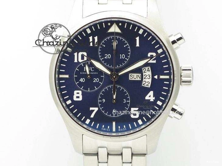 MIROTIME 0817 Modern Pilot Chrono 377706 “Le Petit Prince” ZF 1:1 Best Edition Blue Dial On SS Bracelet A 7346